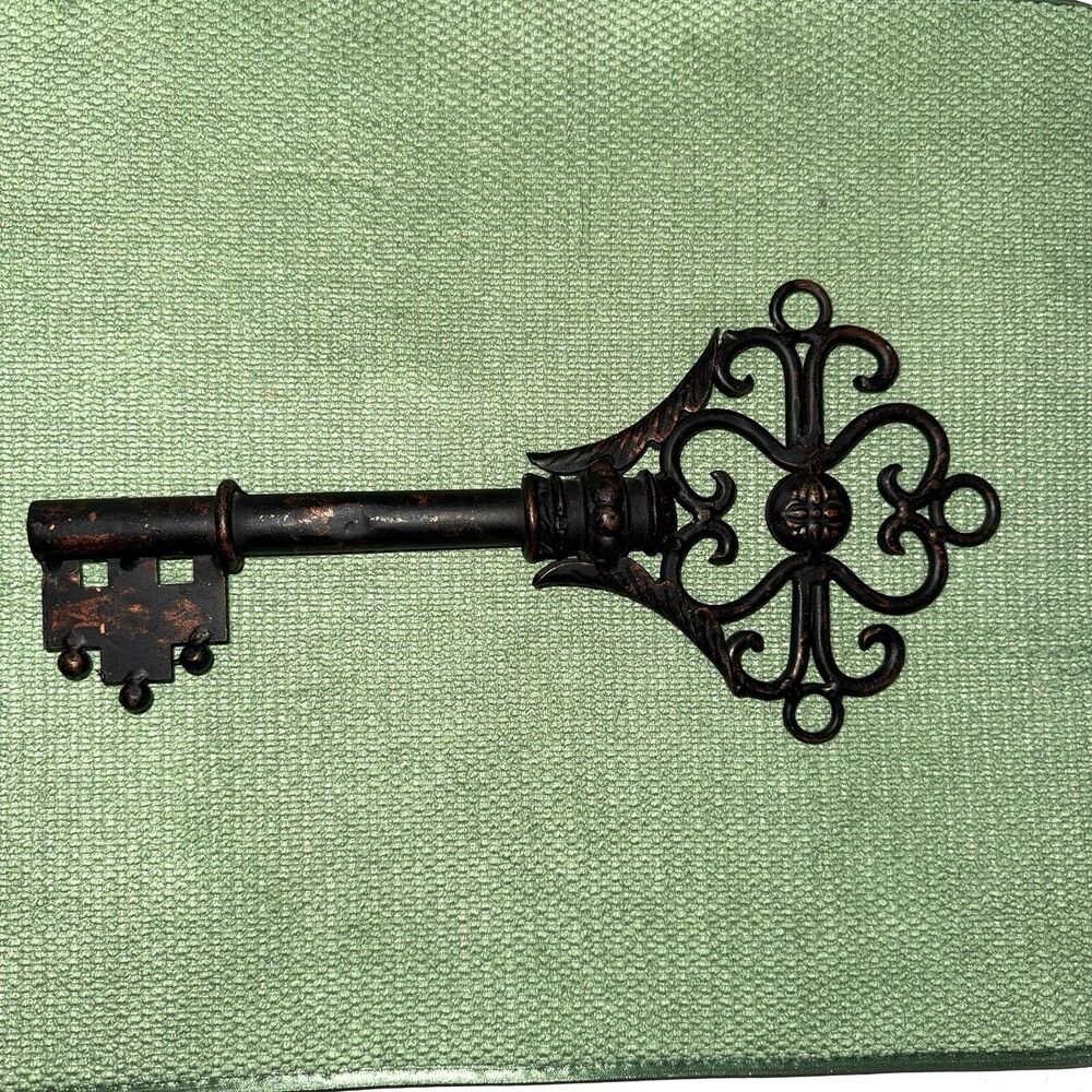 decorative Metal SKELETON KEY antique Finish home decor Large
